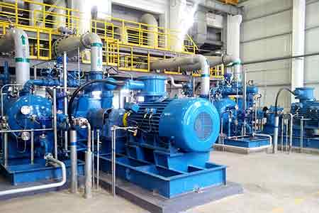 肯富来液环机组在新疆中泰化学使用现场