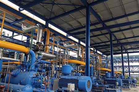 肯富来液环泵机组在重庆华峰聚酰胺有限公司己二腈项目使用现场