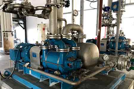 肯富来液环泵机组在珠海万通特种工程塑料有限公司