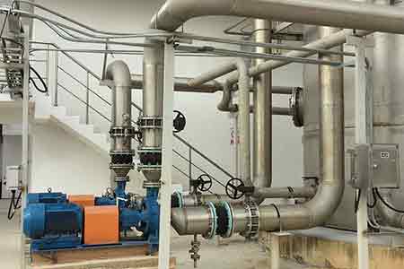 KCC系列化工离心泵在国投广东生物能源有限公司化工污水处理使用现场