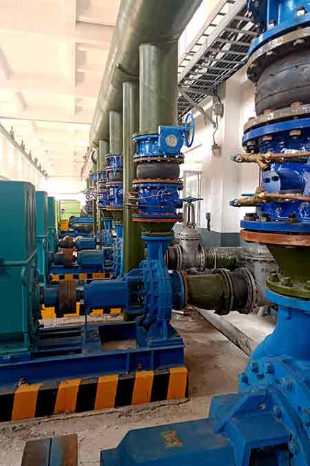 KCP系列单级离心泵在唐山东海钢铁集团有限公司炼钢厂4期使用现场