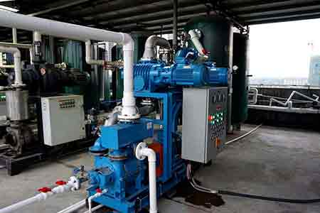 肯富来液环泵机组在东莞迈科（锂电池厂）使用现场